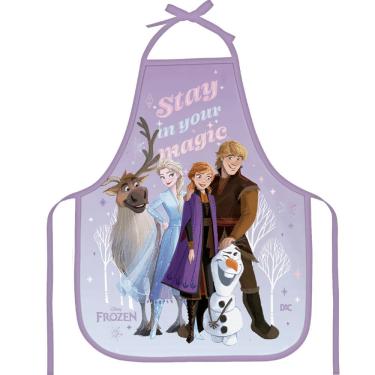 Imagem de Avental Escolar Infantil Estampado 39x49 Cm - Dac - Frozen