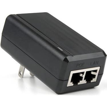 Imagem de iCreatin Adaptador Gigabit Poe Injector 48V 24W, Compatível Com Ieee 802.3Af, Rj45 10/100/1000Mbps, Ubiquiti U-Poe-Af, Tp-Link Tl-Poe150S, Trennet Tpe-113Gi, Engenius Epa2406Gr