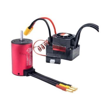 Imagem de Motor Sem Escova À Prova D'água ESC Combo 60A 80A 120A Para Carro RC 1