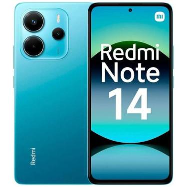 Imagem de Smartphone Note14 Azul 256GB 8GB RAM 4G Dual SIM Tela 6.67 - Celular