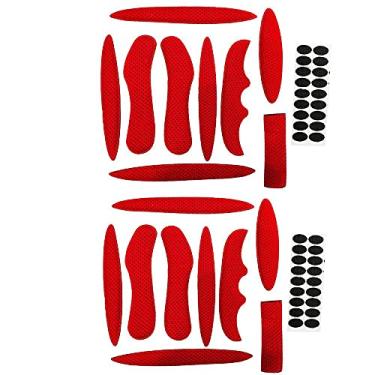 Imagem de Generic Kit Com 2 Conjuntos De Acolchoamento Para Capacete, Almofadas Espuma Universais Ciclismo E Motocicleta