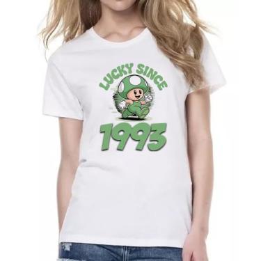 Imagem de Camiseta Baby Look Lucky Since 1993 - Alearts, P