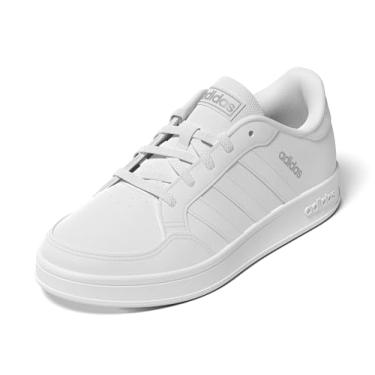 Imagem de adidas Tênis infantil Breaknet, Branco/Branco., 16