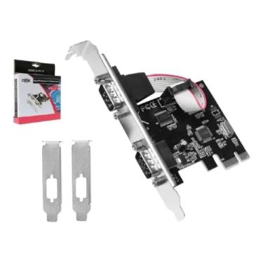 Imagem de Placa Pci Express 2 Saidas Portas Seriais Rs232 Rs485 Rs422 DP-19