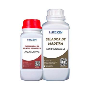 Imagem de Resina Epóxi Alta Viscosidade Secagem Rápida Hazzin 1,8 Kg