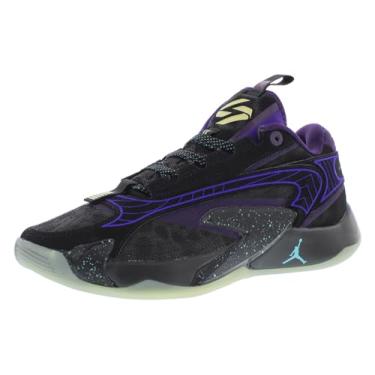 Imagem de Tênis de basquete masculino Jordan Luka 2 (DX8733-006, preto/carmesim brilhante/cinza lobo/branco), Preto/brilhante/roxo grave, 39