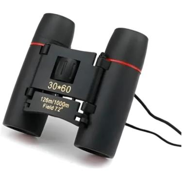 Imagem de Binóculo Compacto 30x60 Super Zoom – Alta Definição, Visão de Longa Distância, Portátil, Dobrável, Leve, Ideal para Viagens, Camping, Shows e Observação da Natureza