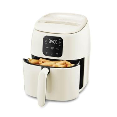 Imagem de DASH Tasti-Crisp Forno de cerâmica Air Fryer, 2,6 litros, creme – Fritadeira a ar compacta para alimentos mais saudáveis em minutos, superfície antiaderente de cerâmica, ideal para espaços pequenos