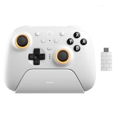 Imagem de Controlador Bluetooth 8bitDO Ultimate 2 para switch/PC branco - AKNES