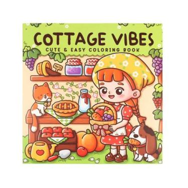 Imagem de Livro De Colorir Para Adultos E Adolescentes Criaturas Fofas E Assusta