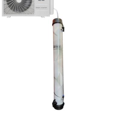 Imagem de Coletor De Água Drenoeco - 8L - Cor Cinza 3D - 97 Cm.