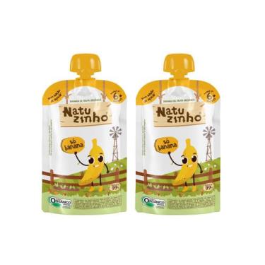 Imagem de Kit Papinha Organica Natuzinho Banana Bebe 2 unidades