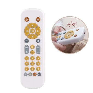Imagem de Brinquedo de controle remoto para TV para bebês Nueplay com luz e som 