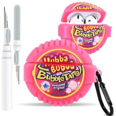 Imagem de Capa para AirPods 4 Toyuma Cute Kawaii Cartoon de silicone com kit