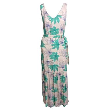 Imagem de Vestido Feminino Floral Lu Ripper 100% Viscose