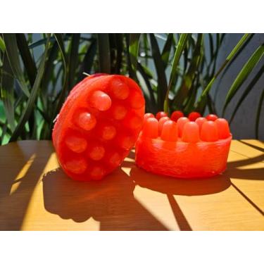 Imagem de Sabonete Artesanal com Bucha Vegetal e Massageador (Limão Siciliano)