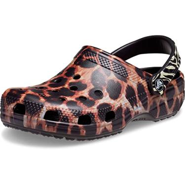 Imagem de Sandália crocs classic clog animal black/multi animal - 40