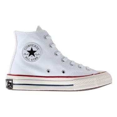Imagem de Tênis Converse All Star Casual Hi | Cano Médio, Casual, Dia a dia, Moda, Original. (Branco/Off White, BR, Adulto, Numérico, 38)