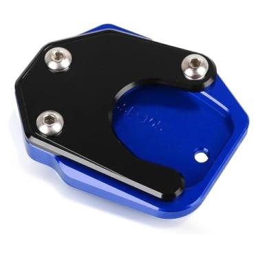 Imagem de BYYINGSUS Suporte de extensão lateral de pé CNC Suporte para ampliação de placa compatível com NC700S/X NC700 S NC700X 2012 2013 2014 2015 (azul)