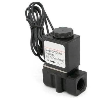 Imagem de Válvula eletromagnética de controle de fluido 2P025-08 2P025-06 1 peça (2P025-06 sem bobina)