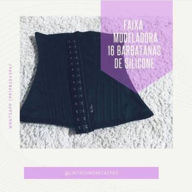 Imagem de Cinta Modeladora Modelo Faixa - Boa Forma , Preto,  GG 50 52