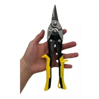 Imagem de Tesoura Para Chapa Aço Alavanca Dupla Ergonômica - B-max