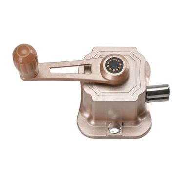 Imagem de AFXGUSD Manivela para Cabide, Peça de Reposição para Secadora de Roupas, Fácil Instalação, Peças de Reposição de Metal, Ouro Champanhe, Tamanho real