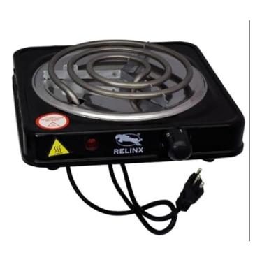 Imagem de Fogareiro Elétrico Portátil 1000w 1 Boca 220V (PRETO)