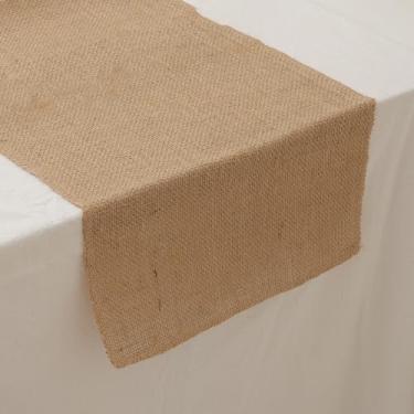Imagem de Generic 1 peça corredor de mesa textura rústica corredor de mesa juta amarelo terra 30 x 120 cm