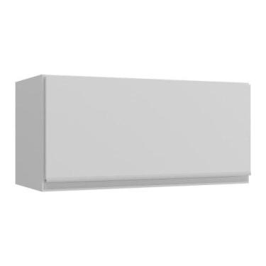 Imagem de Armário Aéreo Cozinha 70 Cm 1 Porta Branco - MULTIMOVEIS