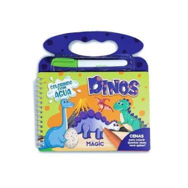 Imagem de Livro - Colorindo com Água Dinos