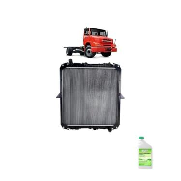 Imagem de Kit Radiador Intercooler MB 1620 06 + Aditivo Radiador MWM Verde