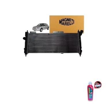 Imagem de Kit Radiador GM Corsa Classic 2006/2009 16V + Aditivo Radiador Radiex Rosa