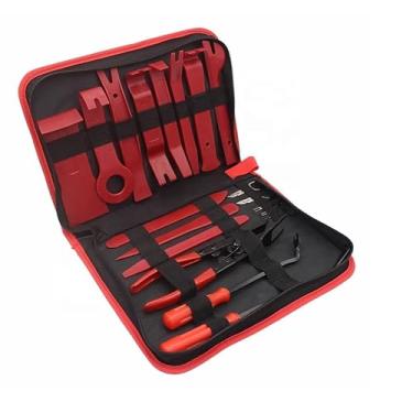 Imagem de Jogo Espatulas Nylon Desmontar Moldura Grampos Automotivo
