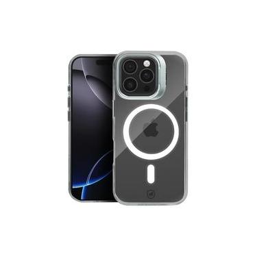 Imagem de Capa case capinha para iPhone 16 Pro Max - MagSafe Crystal Armor Stand - NÃO AMARELA - Gshield
