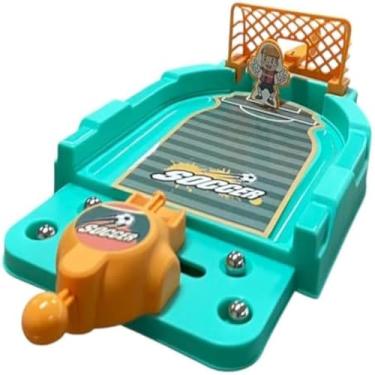 Imagem de Jogo futebol mesa, competicao, diversao, penal, disputa, mini arena, campeao, duelo, compacta