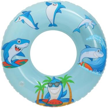 Imagem de Boia Inflável Infantil Tubarão 3D Surfista Praia e Piscina PVC Reforçado Modelos 70cm e 80cm Luma Festas (80)