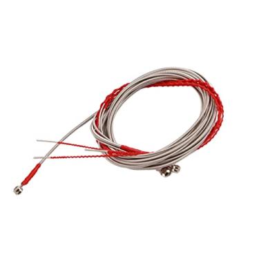 Imagem de LiebeWH Cordas de Baixo Elétrico Prateadas, Aço Inoxidável de Alta Tensão, Cordas de Baixo de 4 para Músicos