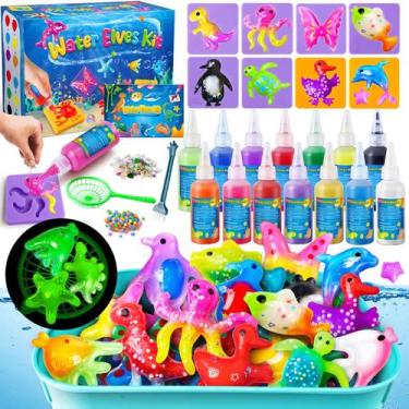 Imagem de Kit de brinquedos Magic Water Elf JOPSHEEN Aqua Fairy com 14 cores e 8