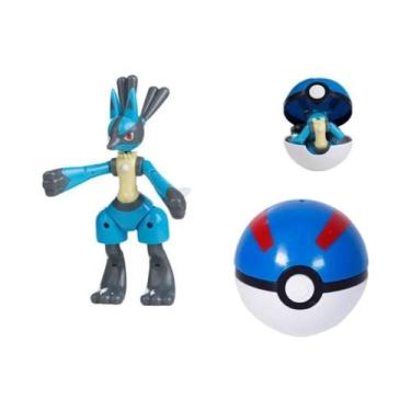 Imagem de Conjunto De Figuras De Ação Pokémon Para Crianças Caixa Pokeball Pikac