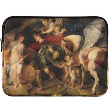 Imagem de Capa protetora para laptop Perseus Andromeda com impressões personalizadas da Rubens para MacBook de 13 polegadas, capa protetora para laptop, bolsa universal de 13 a 14 polegadas