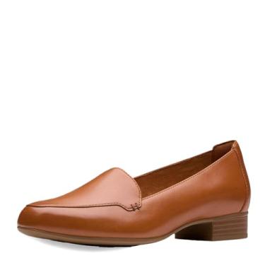 Imagem de Clarks Tênis feminino Krystine Lily, Couro caramelo, 8.5
