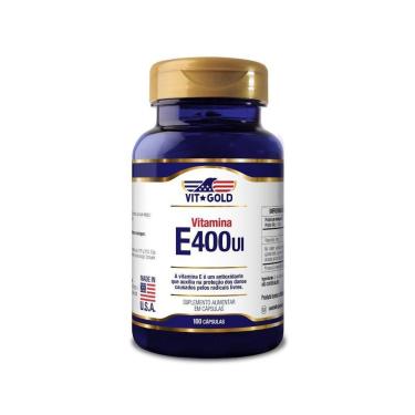 Imagem de Vitamina E 400 UI Vitgold 100 caps-Unissex