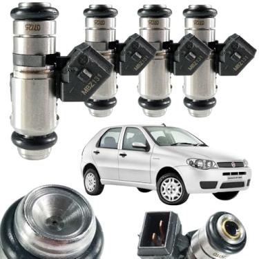 Imagem de 4 Bicos Injetores Palio RST Fire Flex 1.3 8V 2003 Em Diante - 50102902, IWP131