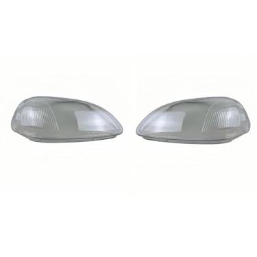 Imagem de Tampa do farol dianteiro compatível com Honda Civic 1996 1997 1998 Tampa da lente do farol Abajur transparente Farol Shell Vidro Peças de reposição automotivas(2PCS left and right)