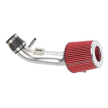 Imagem de Suride Kit de admissão de ar frio com filtro protetor térmico para 2007 Altima S 2.5L L4 (vermelho)