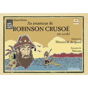 Imagem de Livro - As aventuras de Robinson Crusoé em cordel