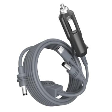 Imagem de okmeetei Compatível com mini cabo de alimentação Starlink 3 em 1 para carregador de carro, cabo de substituição USB C/DC para DC de alta velocidade para Star Link M ini Power (9,8 FT/3M) (9,8 pés)
