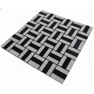 Imagem de Pastilha Vidro Adesiva Parede Cozinha Banheiro Sala