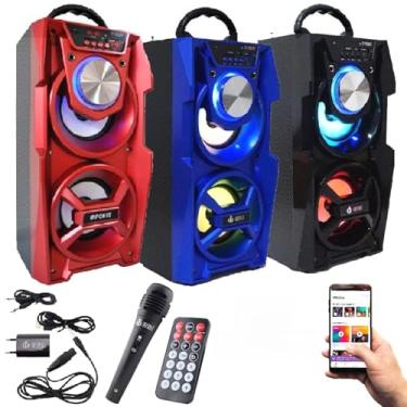 Imagem de INFOKIT Caixa De Som Bluetooth Amplificada Com Usb Microfone M867bt